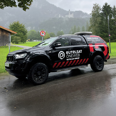 Eutelsat OneWeb Demo Vehicle
