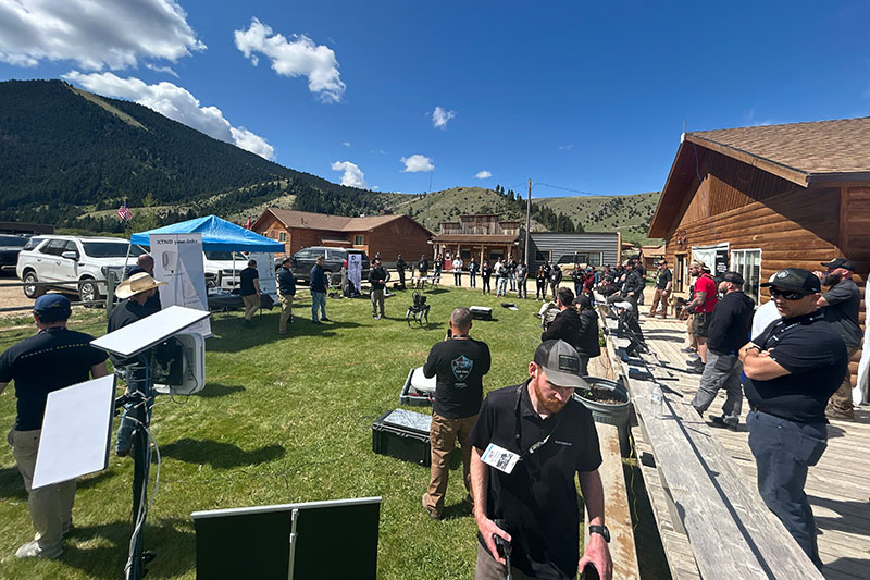 Tough Stump Rodeo 2025 with Montana’s Wilderness in the background