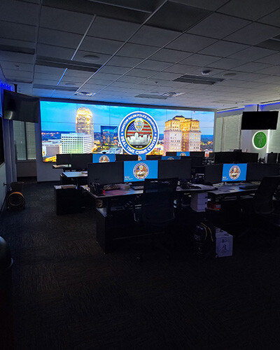 Real Time Crime Center at WSPD