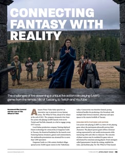Connecting Fantasy with Reality _TVBEurope April May 2022_