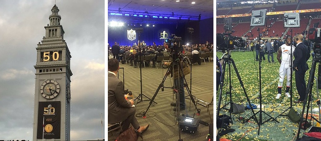 IP Newsgathering at Super Bowl 50