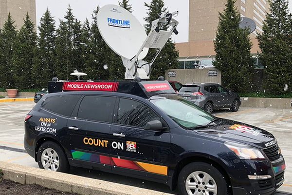 Dejero and Frontline Deliver Unique Connectivity Choices in News Production SUV for WLEX-TV